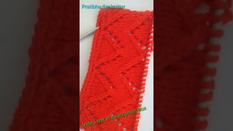 Sweater design.Knitting pattern#shorts #youtubeshorts #pratibhatheknitter