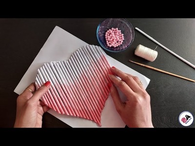 Valentine's Day Craft Ideas | Paper craft ideas | Valentine's Day Decoration ideas| Wall decor ideas