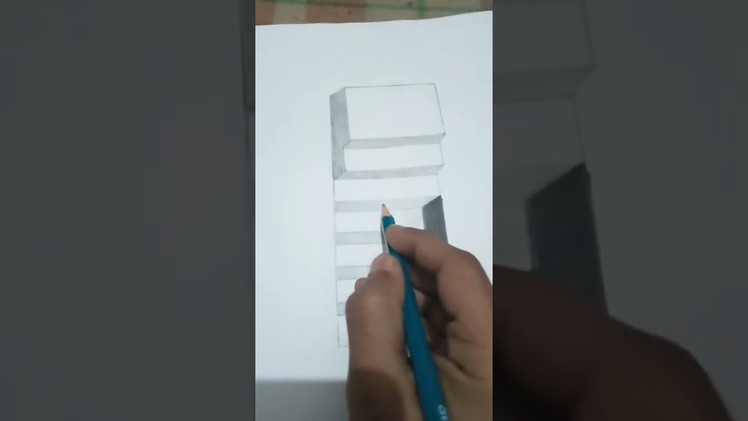 VERY EASY 3D art || step by step|| #shorts #status