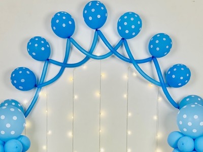 Very Unique Balloon Decoration for any occasion at home