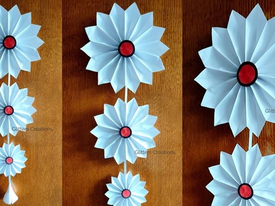 White Paper Craft ideas (2022). Easy & Beautiful Wall Hanging. ROOM DECOR