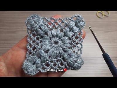 WONDERFUL???? Very Beautiful Flower Crochet Pattern Knitting Online Tutorial for beginners Tığ işi örgü