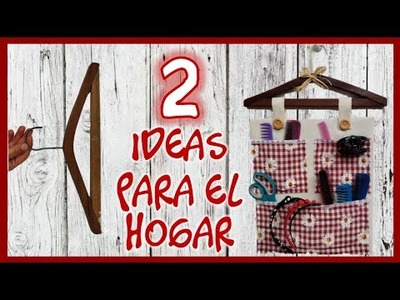 2 IDEAS PARA EL HOGAR CON RECICLAJE 2022 - Manualidades útiles - Useful crafts for the home