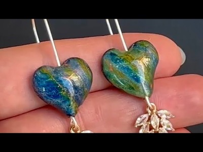 Amazing Faux Gemstone from Polymer Clay. New Technique