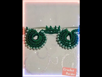 Beautiful ???? Crochet pearl Lace Design #shorts