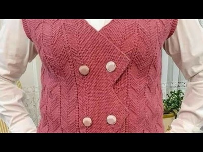 Beautiful Hand Knitting Ladies Cardigan and Jacket  Pattern.Latest Hand Knitting design