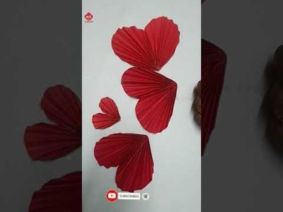 Beautiful valentine's day craft | Paper craft | #shorts | #youtubeshorts | #viral | Melphin Craft