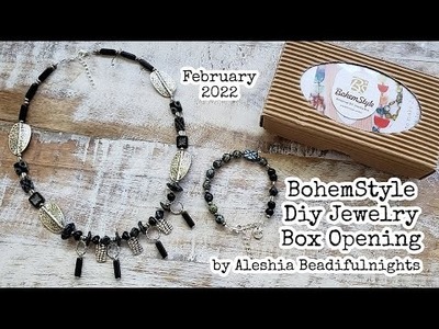 BohemStyle Diy Jewelry Box February 2022 Opening