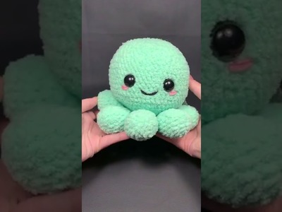 Crochet octopus plush - Full free tutorial now available - Tutorial link in the description box