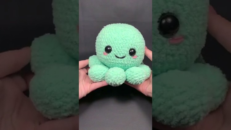Crochet octopus plush - Full free tutorial now available - Tutorial link in the description box