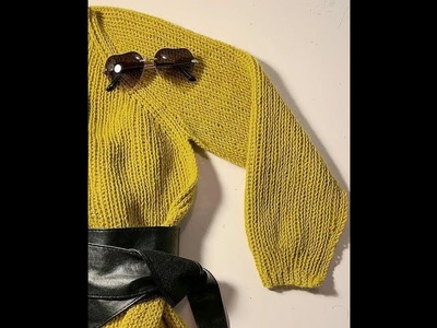 Crochet stockinette stitch - maglia rasata uncinetto