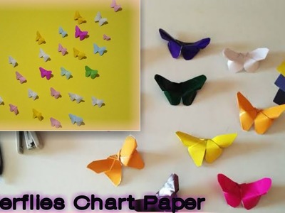 DIY crafts | How to make Original paper butterflies | Easy craft .