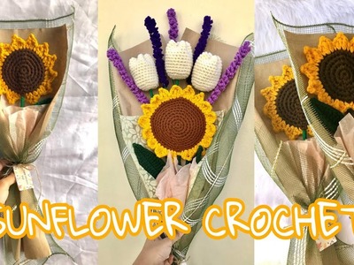 EASY Sunflower Crochet - Beginner Friendly Tutorial