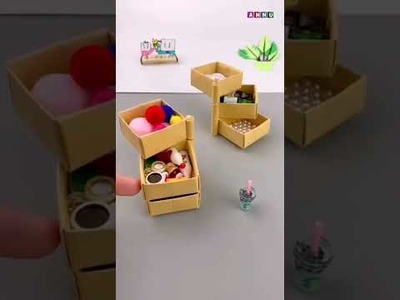 Esay paper craft idea | Esay and beautiful paper craft video | Diy Miniature Paper Craft #craft