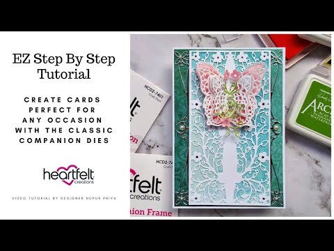 EZ Step By Step Tutorial: Create Cards Perfect for Any Occasion with the Classic Companion Dies!