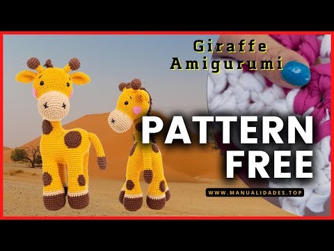 Free Amigurumi Crochet Pattern Animals GIRAFFE