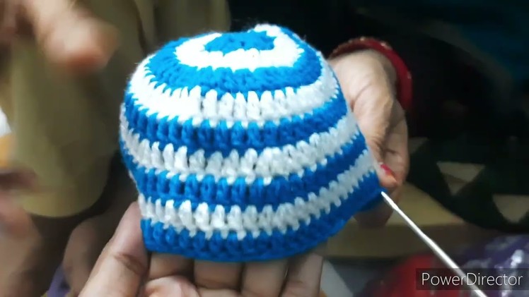 How to crochet baby hat for beginners | Simple and Easy Crochet Hat.Topi