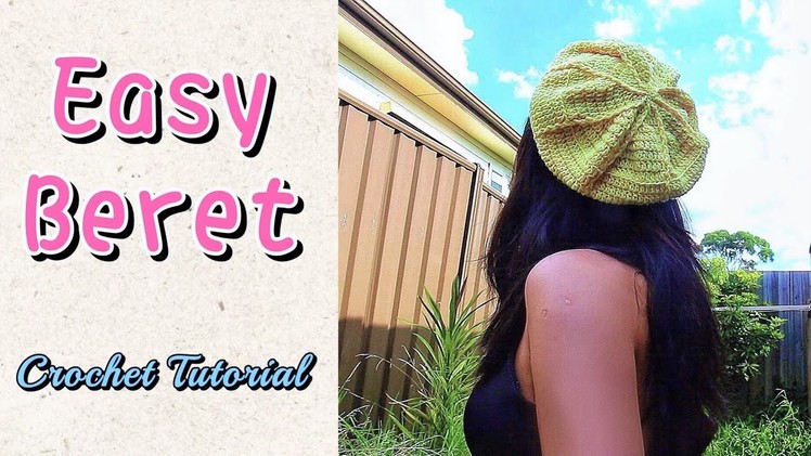 How to Crochet Easy Beret