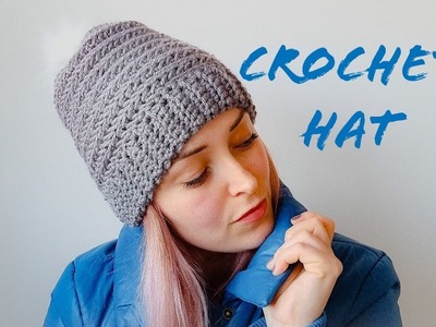 How to Crochet Easy  Hat for beginners
