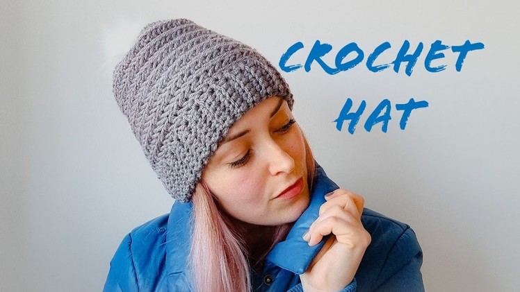 How to Crochet Easy  Hat for beginners
