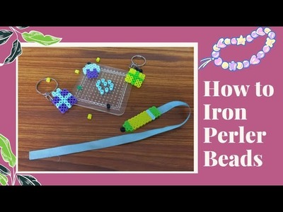 How to Iron Perler Beads Perfectly Tutorial | How to use perler bead set | @Fun Fun Joy