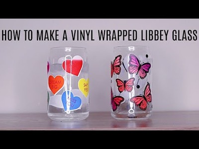 How to Make a Full Wrap Libbey Can Cup | Full Tutorial