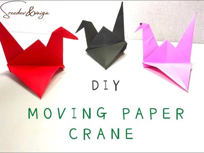 How to Make a Moving Paper Crane