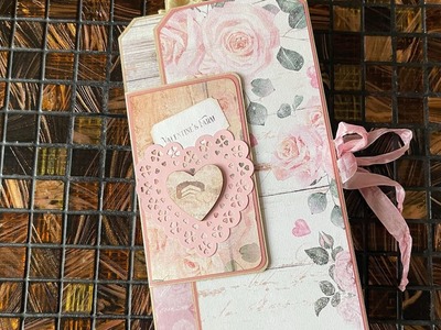 Love Letters Configuration Tag, Card Album Tutorial, a Design Project for Country Craft Creations