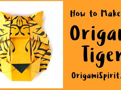 Make an Origami Tiger