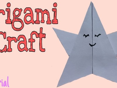 Membuat Bintang simple dari kertas Origami #origamicraft #origamieasy#origamitutorial #simpleorigami
