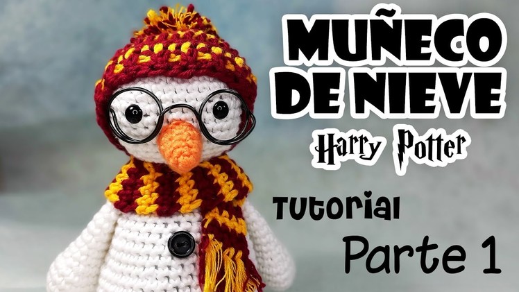 MUÑECO DE NIEVE Harry Potter amigurumi tutorial crochet.ganchillo en español