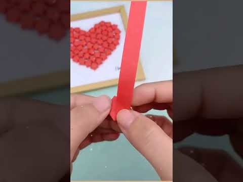 New art about today | interesting love card paper craft video | #shorts #craft #yutubeshorts
