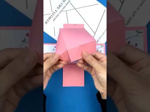 New art about today | interesting box gift candi paper craft video | #shorts #craft #yutubeshorts