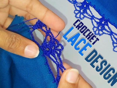 New Qureshia Dupatta Lace Design || Crochet Lace  for Dupatta