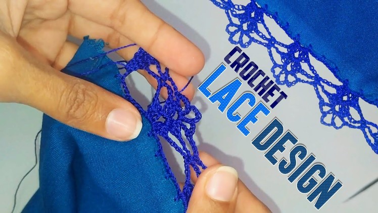 New Qureshia Dupatta Lace Design || Crochet Lace  for Dupatta