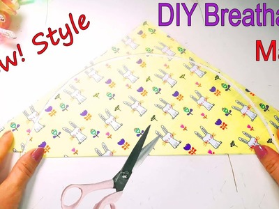 New Style????Diy Face Mask Making Ideas | Diy Breathable Face Mask Easy Pattern Sewing Tutorial At Home