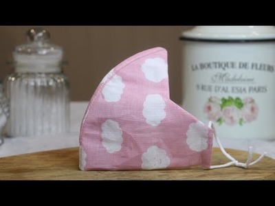 New style fitted face mask sewing tutorial - DIY mask idea