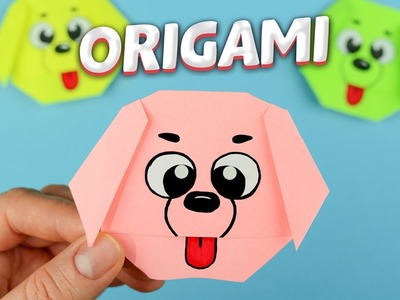 Origami cane facile | Lavoretti di carta | DIY Origami dog tutorial