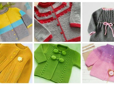 Outstanding New Hand Knitting Baby Sweaters Designs Ideas