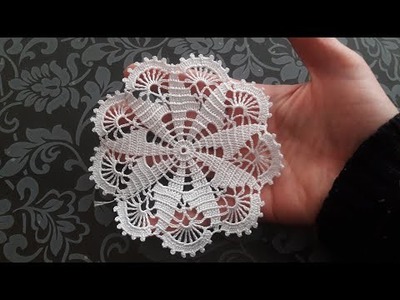 Perfect ????Beatiful Flower Crochet Online Tutorial For #easy.einfache Häkeldecken