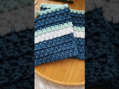 Pretty Textured Stitch Blanket