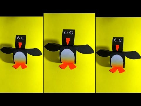 #shorts| Naughty paper Penguin | Beautiful paper craft