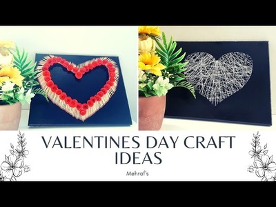 Valetines day special wallhanging ideas.Valentines day craft.DIY home decor.Mehraf's