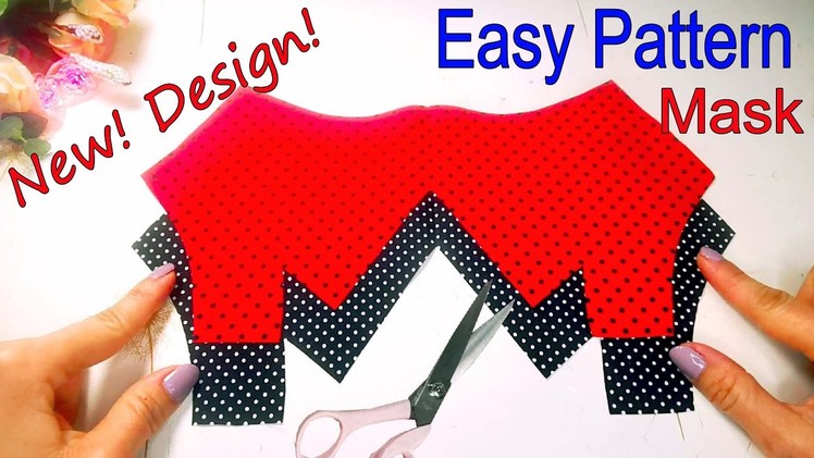 Very Easy????Pattern Sewing Tutorial | Diy Breathable Mask Sewing Tutorial How to Make Mask Making Idea