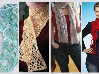 Very Lovely crochet elegant scarf.comfortable & easy to carry scarf #crochet tour scarf for women