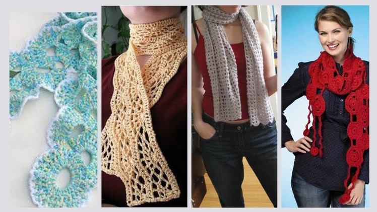 Very Lovely crochet elegant scarf.comfortable & easy to carry scarf #crochet tour scarf for women