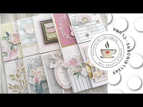 10 Cards - 1 Kit | Spellbinders | Card Kit of the Month | February 2022 | Always Remember