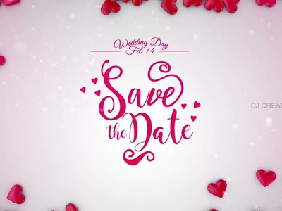 Best || Indian || Cinematic || Wedding Invitation Video 2023 || DJ 08