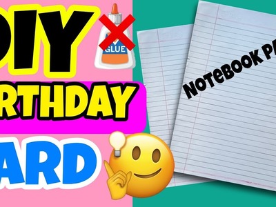 Birthday gift idea|DIY Gift Idea|How to make Special Birthday Card|Beautiful Handmade Birthday card