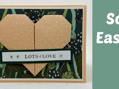 Easiest Origami Heart Card - This 2 Minute Video Will Show You How!